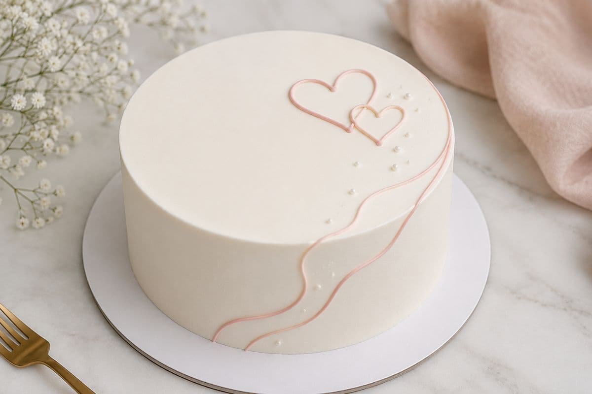 minimal cake