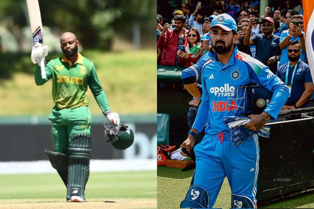 Temba Bavuma and KL Rahul Temba Bavuma and KL Rahul