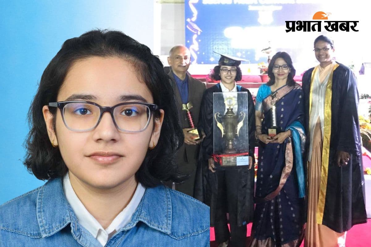 दादा की तरह डॉक्टर बनने का सपना, 100% मार्क्स लाने वाली शांभवी कर रहीं MBBS की तैयारी
