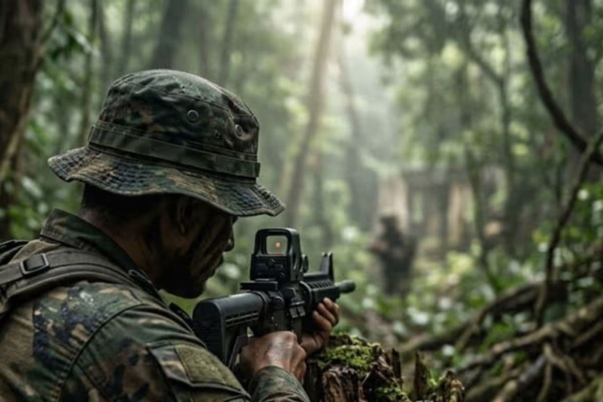 पश्चिमी सिंहभूम: सुरक्षा बलों और माओवादियों के बीच मुठभेड़, एक करोड़ के इनामी नक्सली की तलाश में ऑपरेशन तेज
