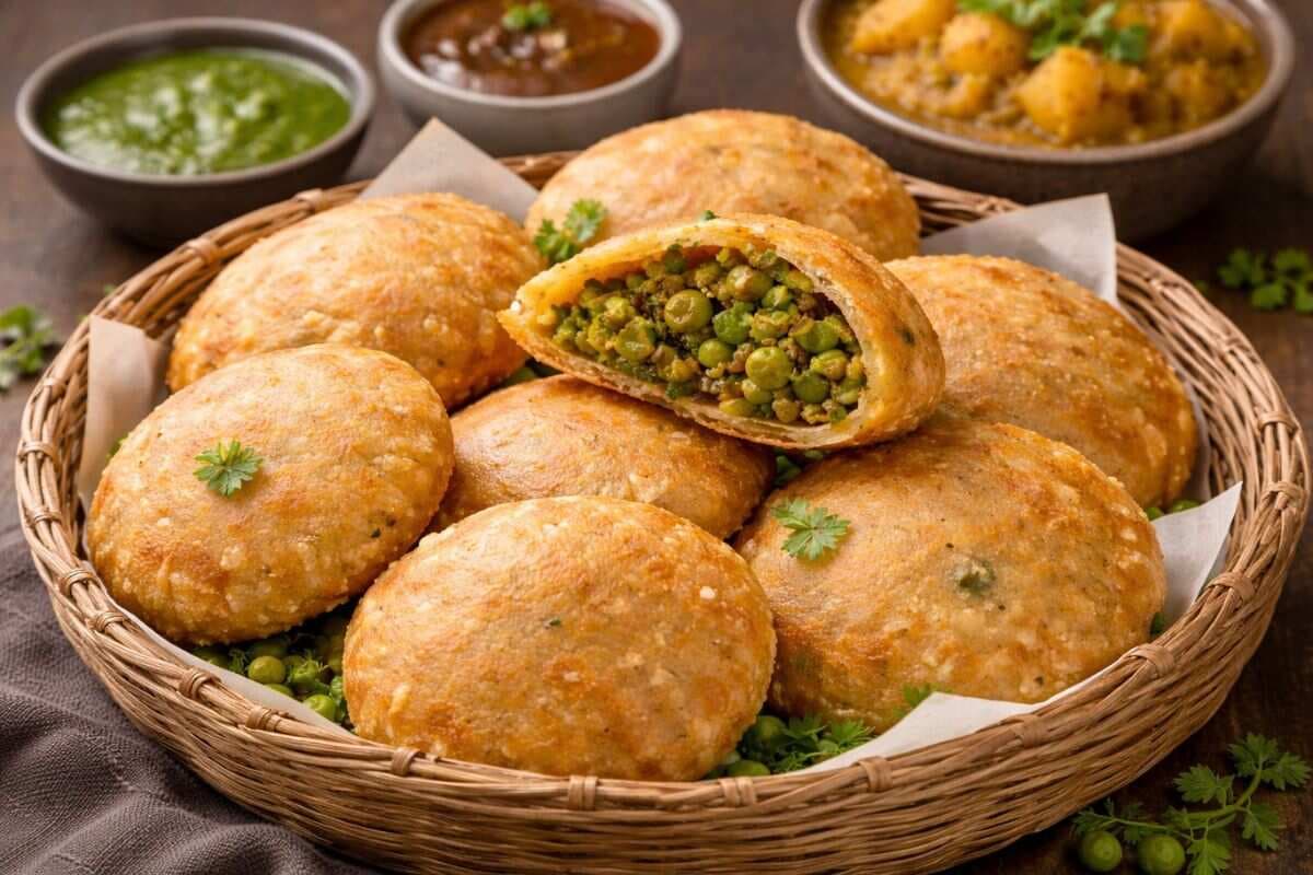 सर्दियों में मेथी-मटर से तैयार करें गरमा-गरम स्वादिष्ट कचौड़ी