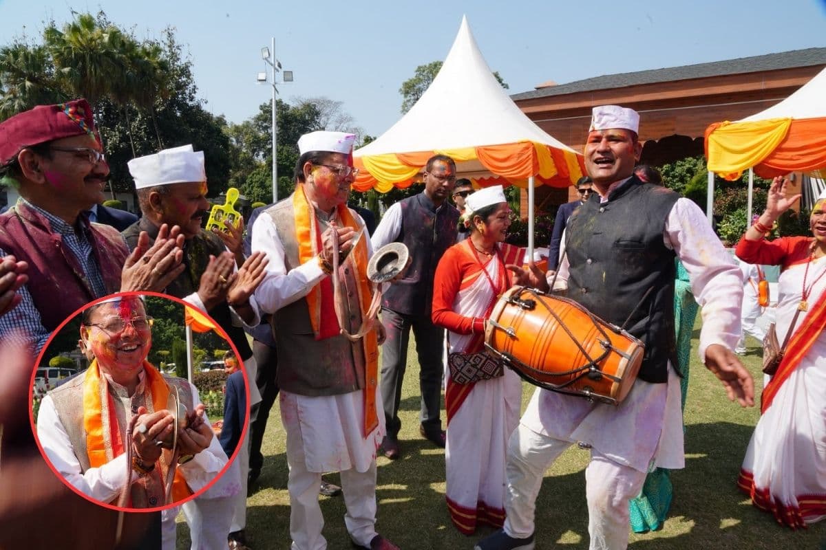 होली के रंगों में दिखी उत्तराखंड की संस्कृति, आस्था और विकास के संदेश के साथ दिखे सीएम धामी