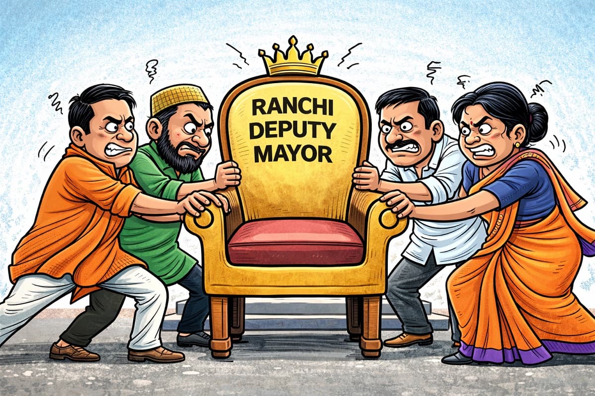 रांची में डिप्टी मेयर चुनाव के लिए बिछी बिसात, पार्षदों में शुरू हुआ शह-मात का खेल