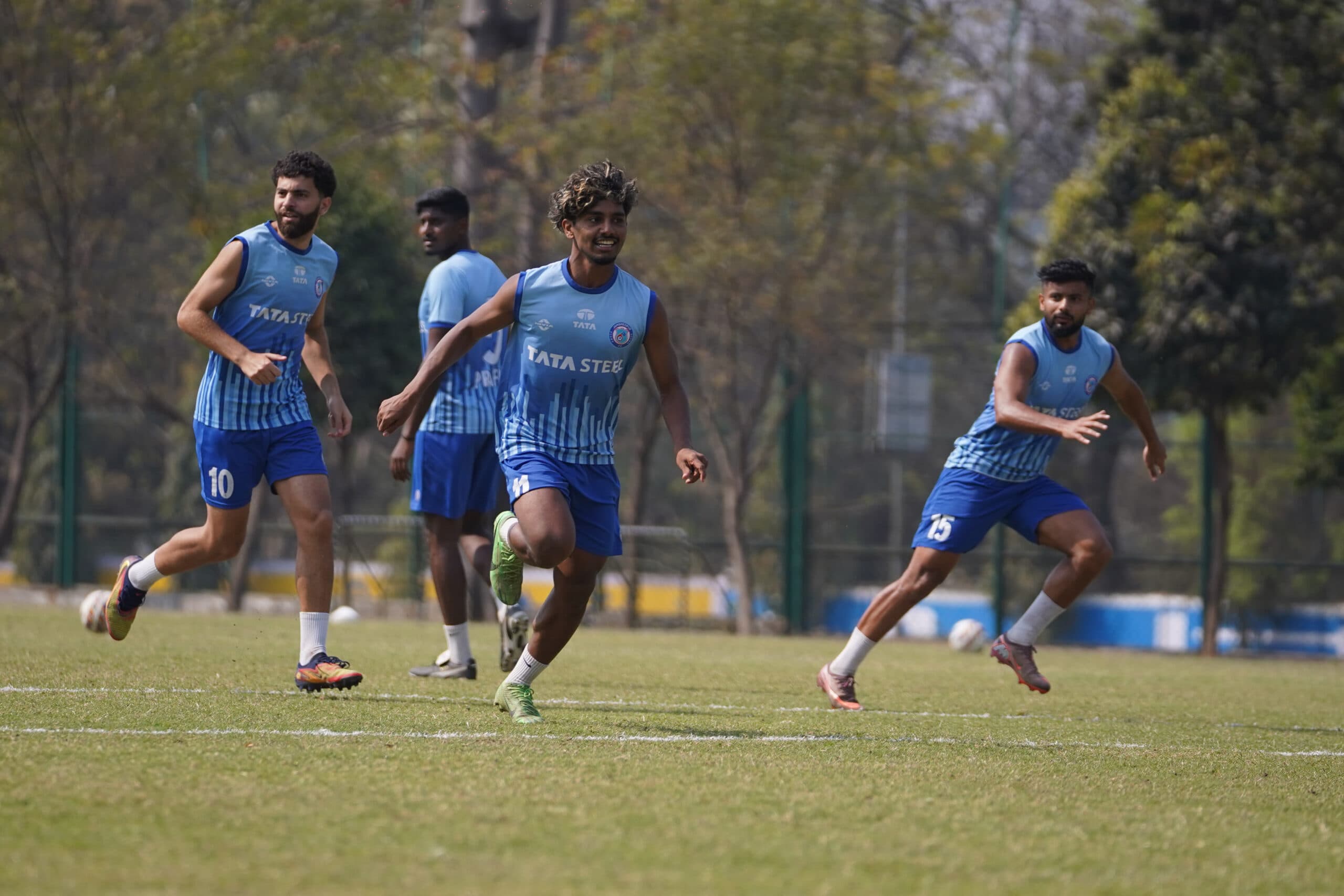 Jfc vs inter kashi isl match at jrd tata sports complex : जेएफसी व इंटर काशी की भिड़ंत आज जेआरडी में