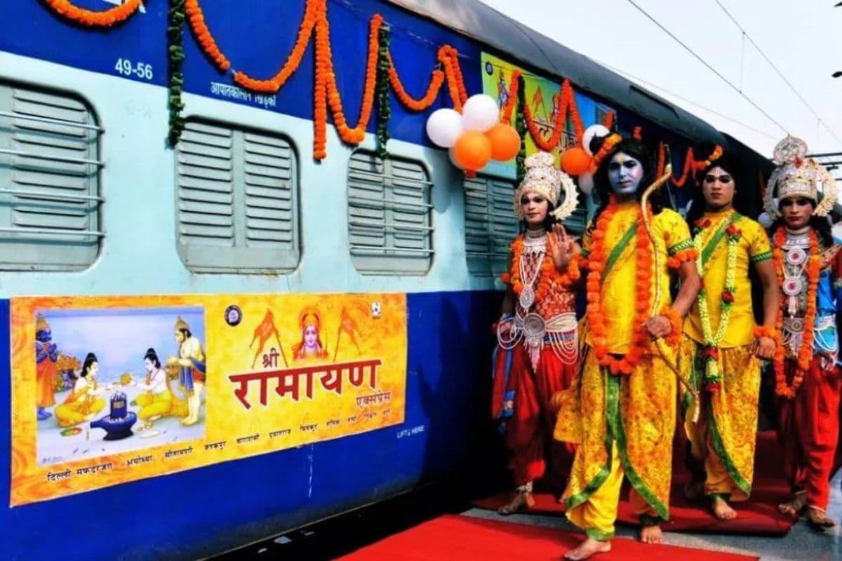 मुजफ्फरपुर में 30 मिनट रुकेगी श्रीरामायण यात्रा स्पेशल ट्रेन, 17 दिन का धार्मिक सफर, जानिए पूरा रूट
