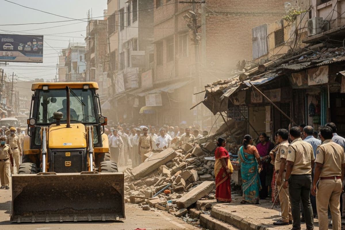 पटना में NH किनारे बने अवैध ढाबों और पार्किंग पर चलेगा बुलडोजर, 15 दिनों में हटाने का DM का आदेश