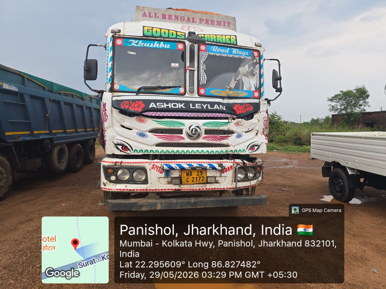 Jamshedpur News : बहरागोड़ा : बालू लदे बंगाल नंबर के छह हाइवा जब्त, 20 लाख रुपये जुर्माना