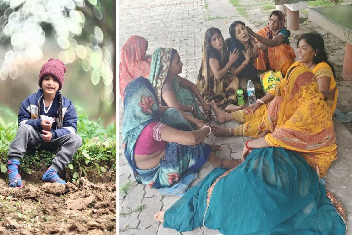 भागलपुर में मौत से हार गया मासूम, सड़क हादसा बना मुख्य वजह