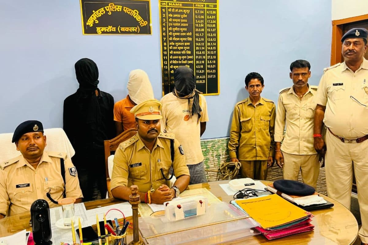 सोनवर्षा लूटकांड का पुलिस ने किया खुलासा, चार आरोपी दबोचे गए, चाकू के दम पर दिया था वारदात को अंजाम