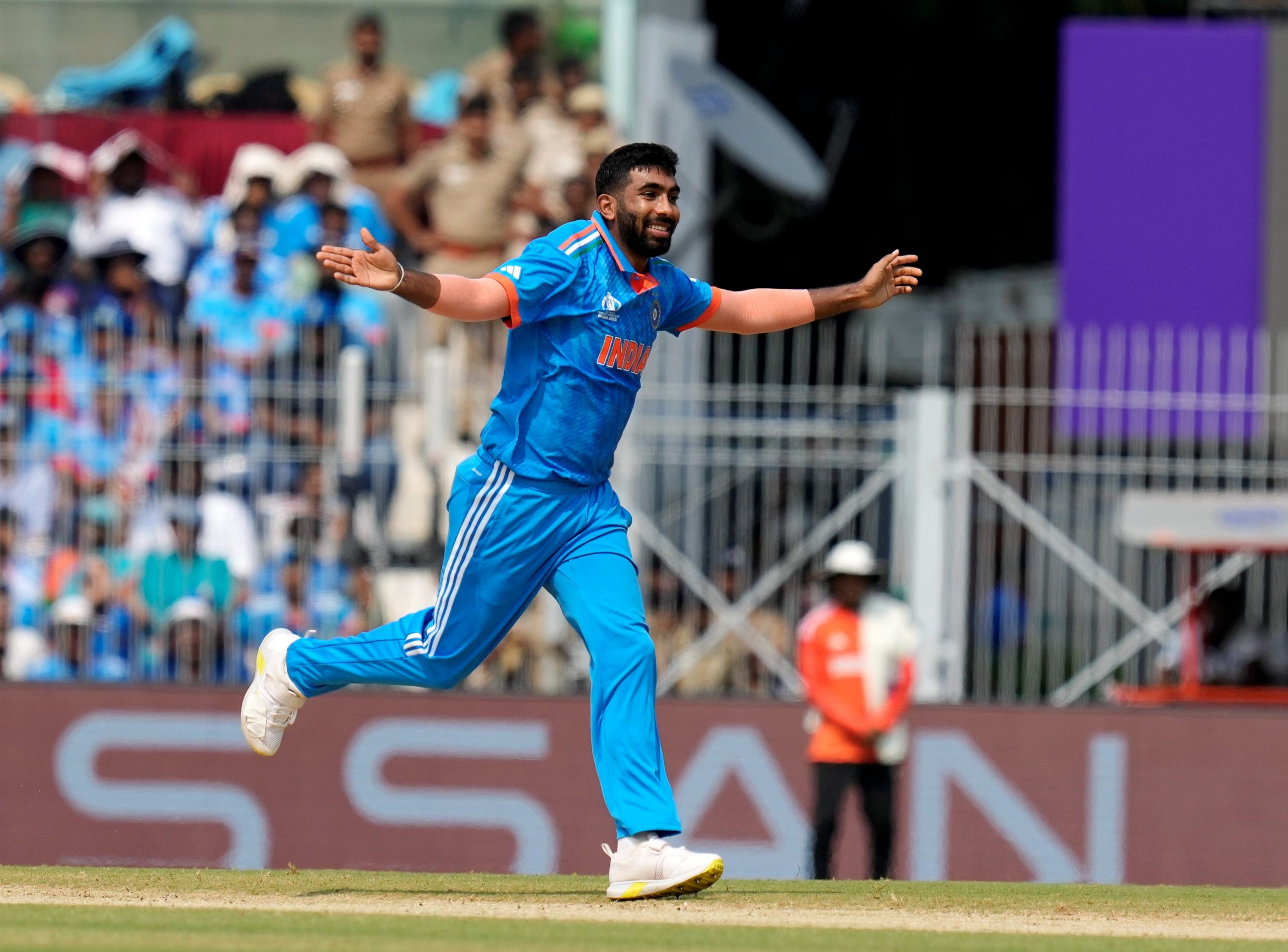 Jasprit Bumrah made a world record by dismissing Marsh