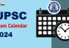 Upsc Annual Exam Calendar 2024