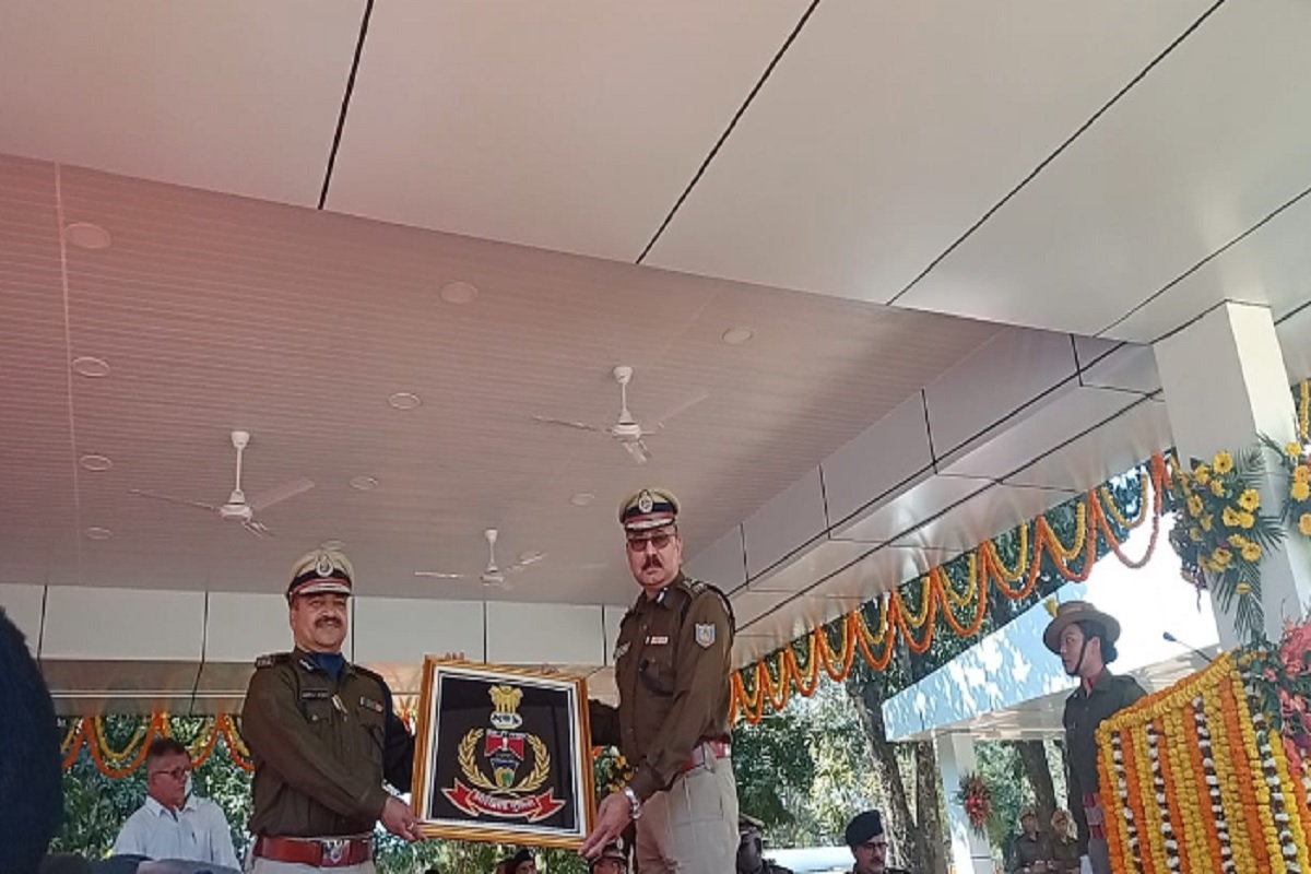 Jharkhand Dgp Neeraj Sinha Farewell Ceremony 0192