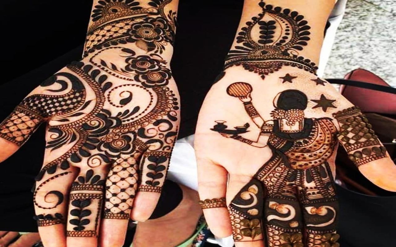 50+ Stunning Mehndi Designs For Your Karwa Chauth