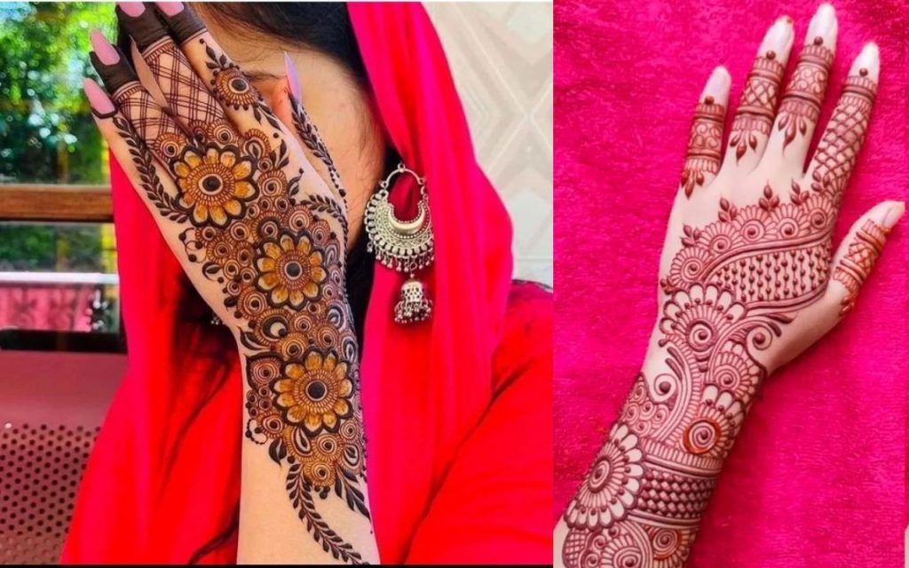 Pin by Likhita Kotian on mehandi | Latest simple mehndi designs, Very  simple mehndi designs, Simple mehndi designs