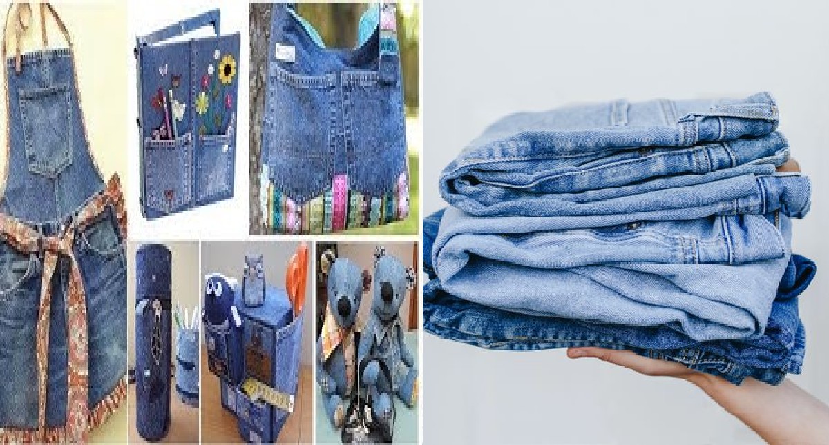 old jeans reuse best ideas