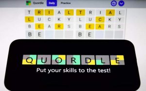 quordle today answer hints word puzzle