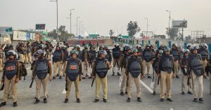 Farmers protest