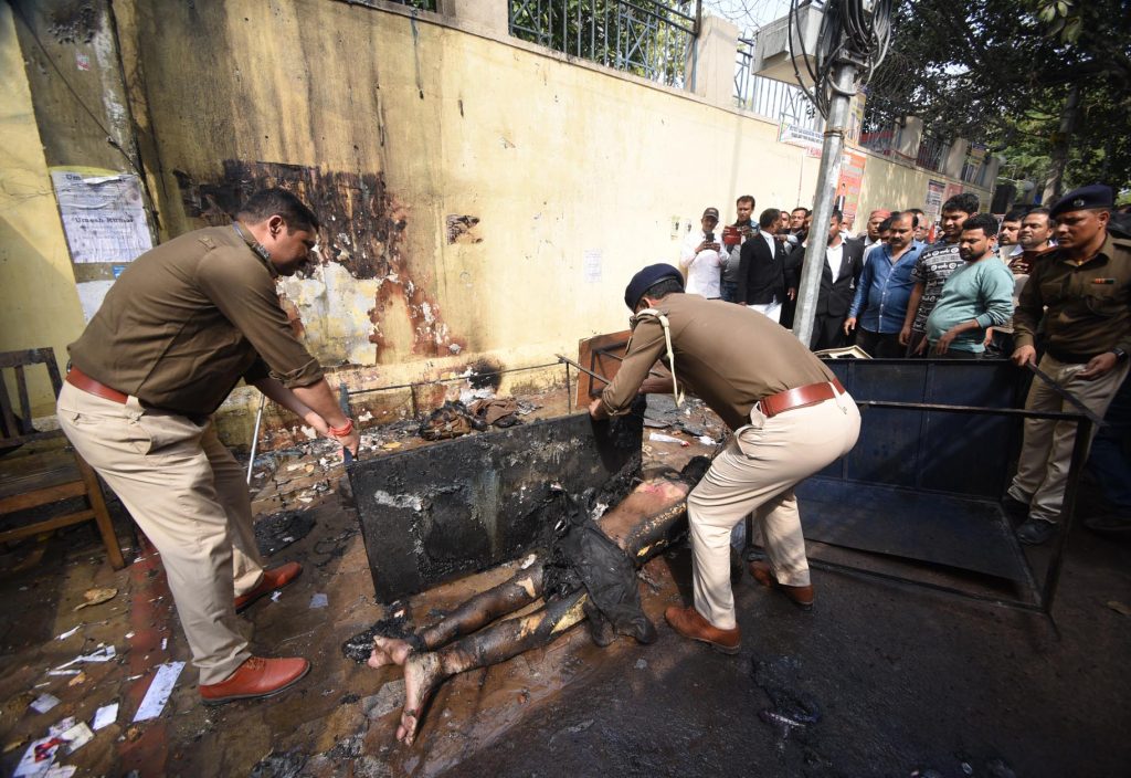 Transformer Exploded And Caught Fire In A Civil Court Premises One Lawyer Killed And Two Seriously Injured 37