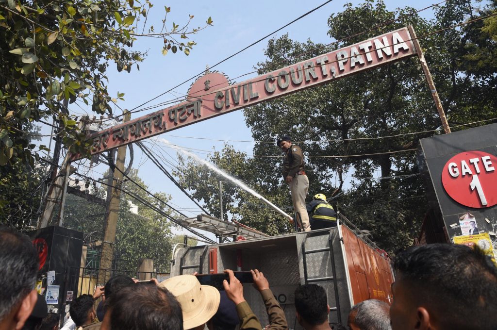 Transformer Exploded And Caught Fire In A Civil Court Premises One Lawyer Killed And Two Seriously Injured 9