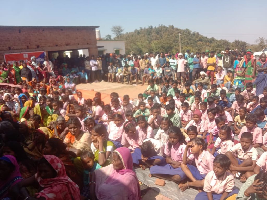 Community Policing At Chatro Giridih Jharkhand Before Lok Sabha Election