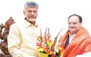 nadda and Chandrababu Naidu