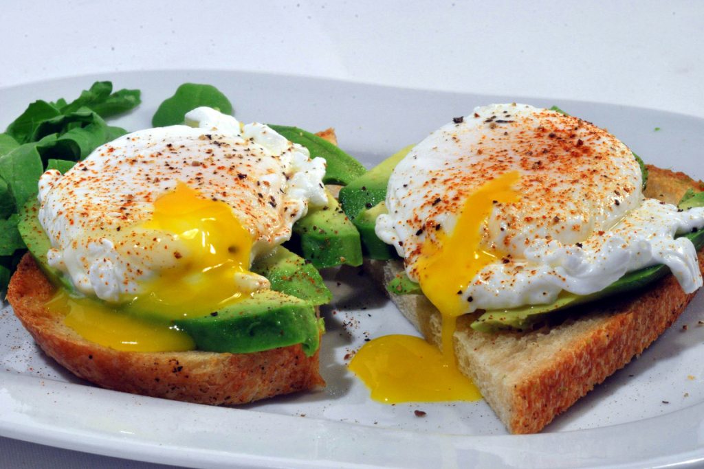 poached eggs