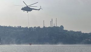 Forest fire in Nainital