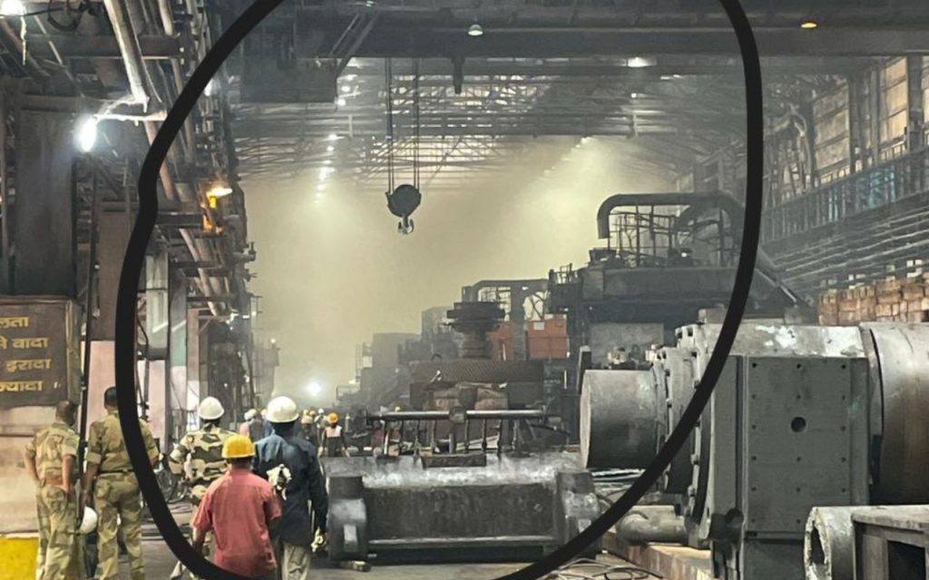 Bokaro Steel Plant Gas Leak Chaos Stampede 1