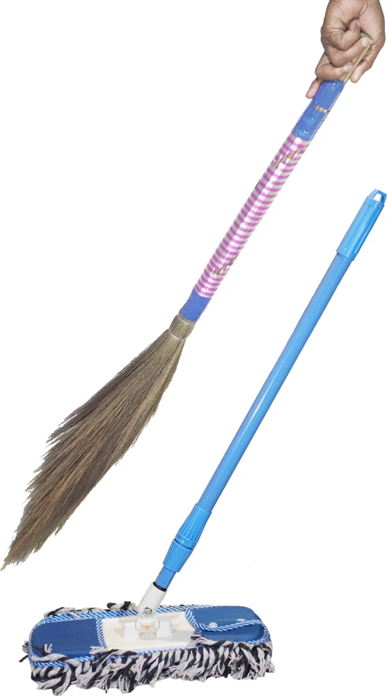 broom and mop