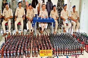 Liquor Seizure Khagaria