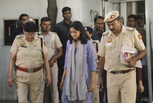 Swati Maliwal arrives at CM Kejriwal's home