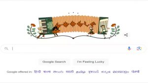 Accordion Google Doodle
