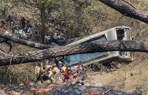 Bus accident in Jammu