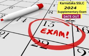 Karnataka SSLC supplementary exam 2024