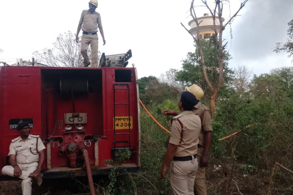 bsnl office fire 7