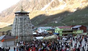 Char Dham Yatra: Devotees at Kedarnath