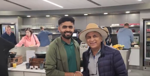 T20 World Cup 2024: Babar Azam met Sunil Gavaskar