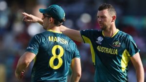 T20 World Cup 2024: Josh Hazelwood and Mitchell Marsh