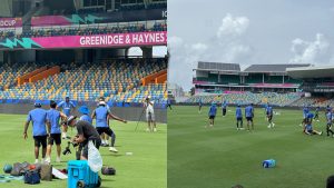 T20 World Cup 2024: Indian team practice session before AFG match