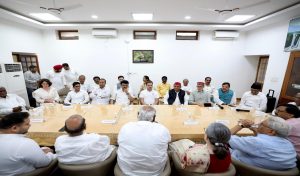 INDIA bloc leaders hold meeting