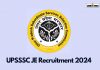 Upsssc Je Recruitment 2024