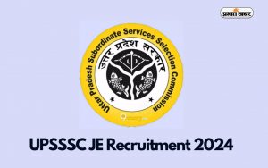 UPSSSC JE Recruitment 2024