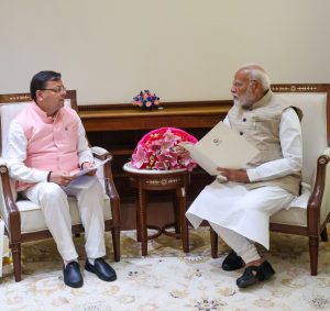 CM Dhami Meet PM Modi