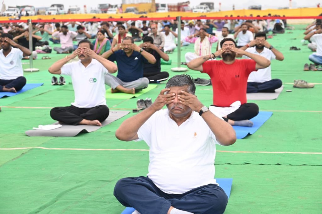 International Yoga Day Ravishankar Prasad