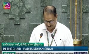 parliament session-rajeev pratap rudy