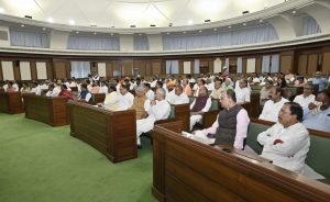 Bihar NDA Legislature meeting