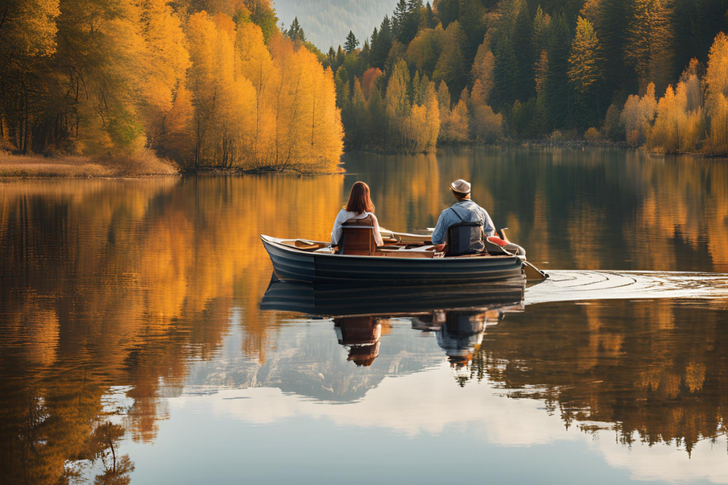 Couple Boating