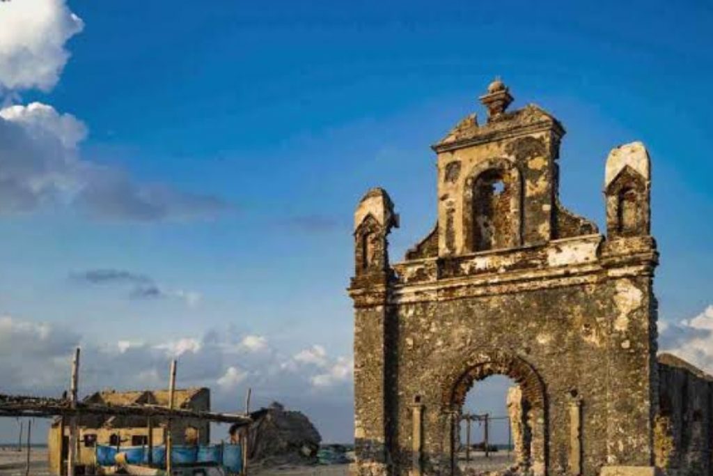 Dhanushkodi, Pamban Island