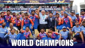 T20 World Cup: Indian team Celebrating