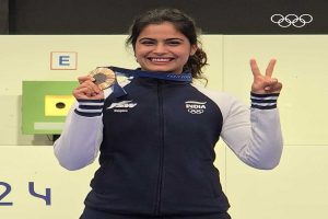 Manu Bhakar became the first Indian to win a medal in paris olympic 2024